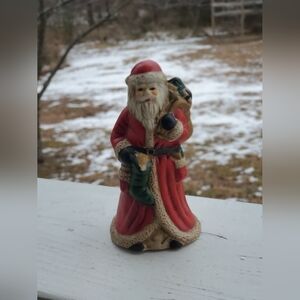 Porcelain Santa Bell